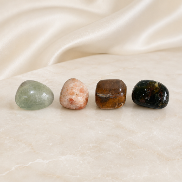 Inspire LEADERSHIP Crystal Kit, Gemstone Tumble Kit, Leadership Crystal Gift Set