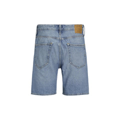 Image 2 : Bermuda homme Jack & Jones bleu azur, vue de dos avec poches arrières — delvale