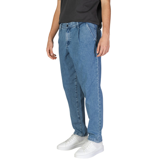 Image 2 : Jean homme Jack & Jones bleu détail poches frontales et ceinture — delvale