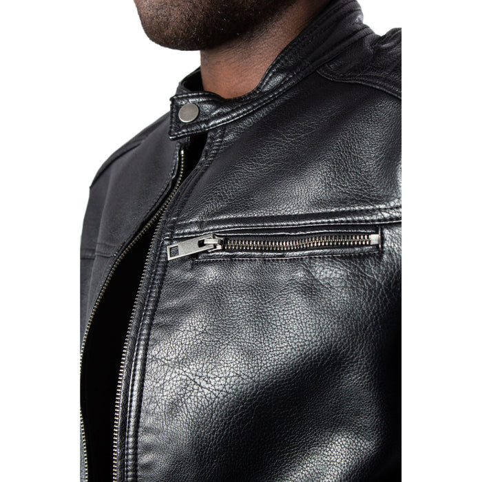 Image 3 : Jack & Jones jaquette homme noire vue de dos coupe ajustée — delvale