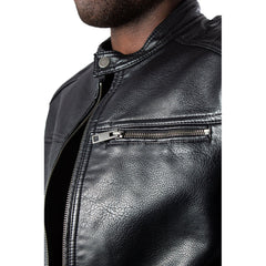 Image 3 : Jack & Jones jaquette homme noire vue de dos coupe ajustée — delvale