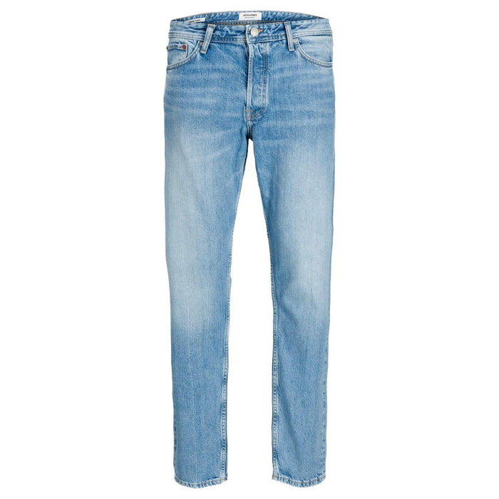 Image 2 : Jean homme Jack & Jones bleu coton, vue de dos, poches arrières — delvale
