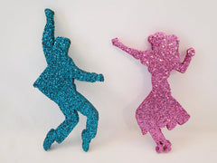 Jitterbug Styrofoam Dancing Couple