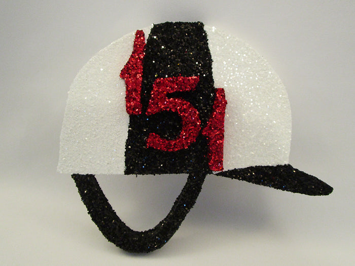 Kentucky Derby Jockey Cap Cutout with number