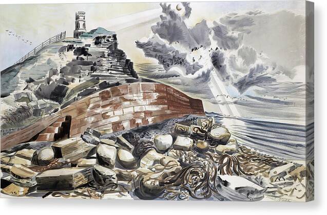 Kimmeridge Folly, Dorset - Canvas Print