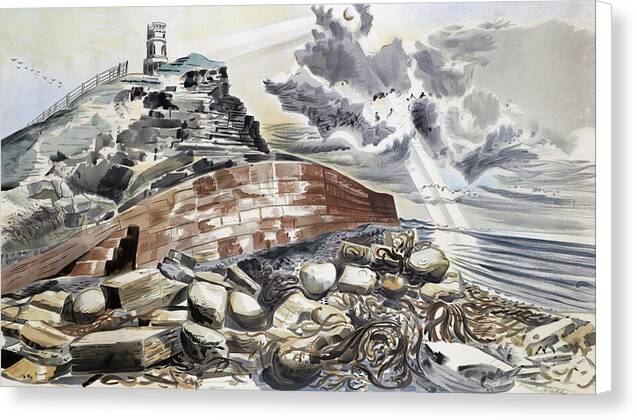 Kimmeridge Folly, Dorset - Canvas Print