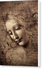 La Scapigliata - Canvas Print
