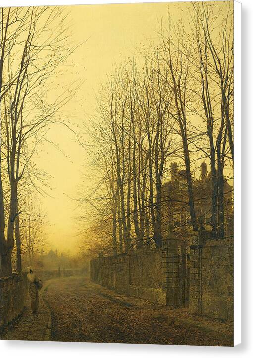 Late Autumn - Canvas Print