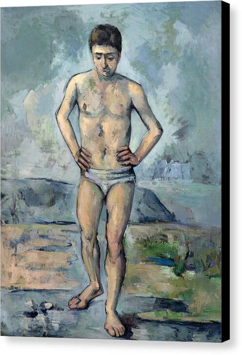Le Grand Baigneur - Canvas Print