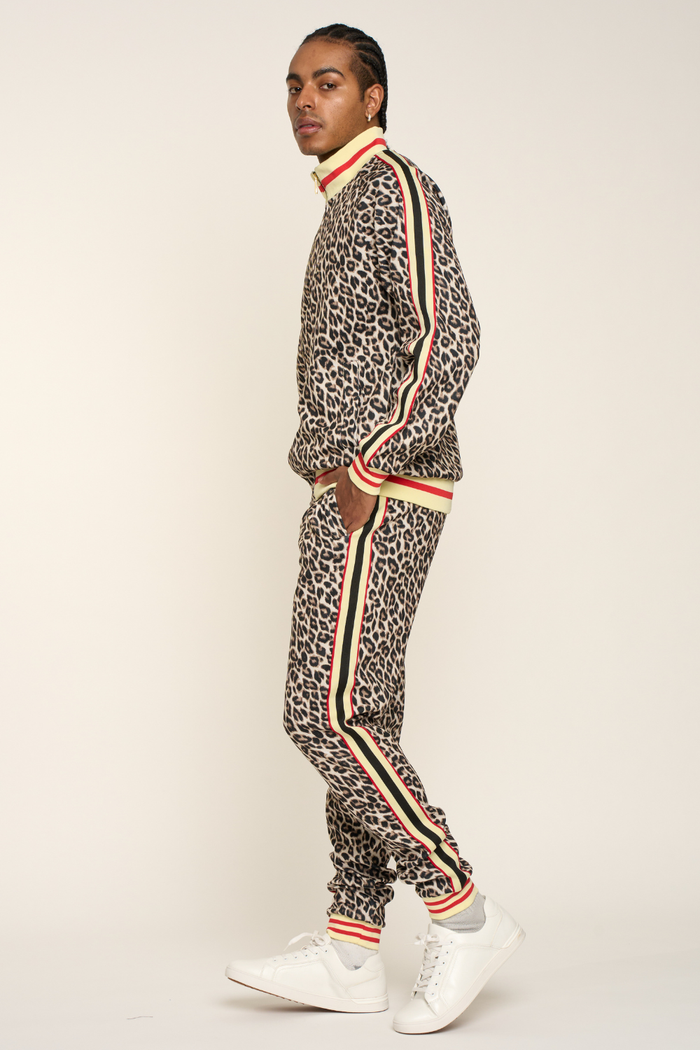 Leopard Track Suit Set Victorious