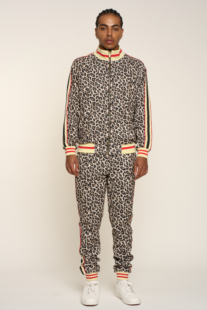 Leopard Track Suit Set Victorious