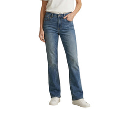 Image 1 : Jeans Levi's® femme bleu effet usé, vue de face — delvale