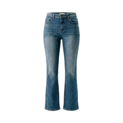 Image 2 : Jeans Levi's® femme bleu effet usé, détails finitions — delvale