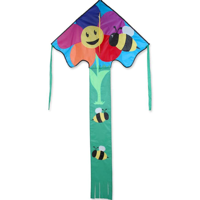 Lg. Easy Flyer Kite - Bee & Flower