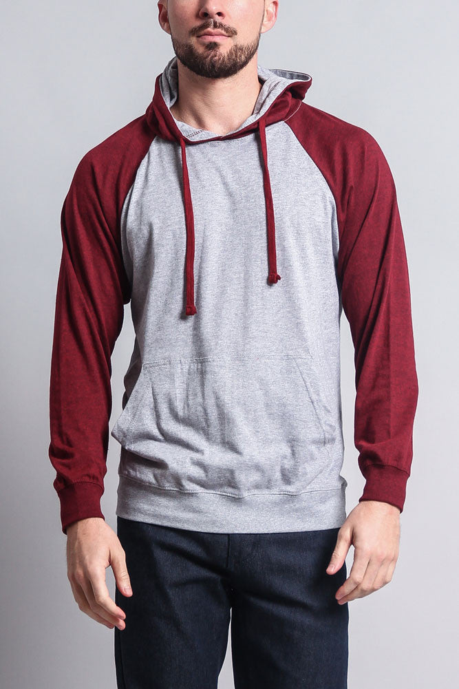 Heather Grey/Cranberry Caviar / Small