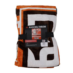 LogoBrand Raschel Throw 50x60