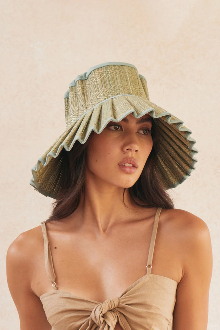 Lorna Murray Ladies Maxi Capri Hat Sea Foam