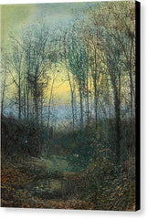 Lovers in a Wood - Canvas Print