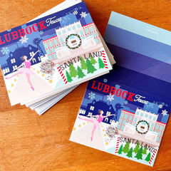 Lubbock Winter Icons Folded Notes