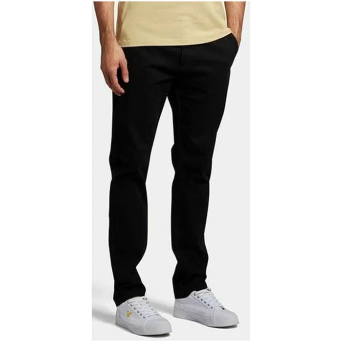 Image 4 : Pantalon Lyle & Scott homme beige, vue arrière et finitions — Delvale