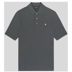 Image 3 : Polo Lyle & Scott homme gris vue de dos — Delvale