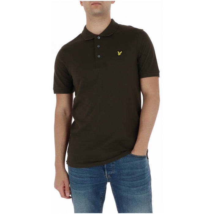 Image 7 : Polo Lyle & Scott homme gris vue d'ensemble — Delvale