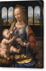 Madonna of the Carnation - Canvas Print