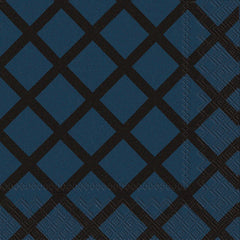 Marimekko Marimekko Quilt Luncheon Napkins Blue/Black - KIITOSlife - 2