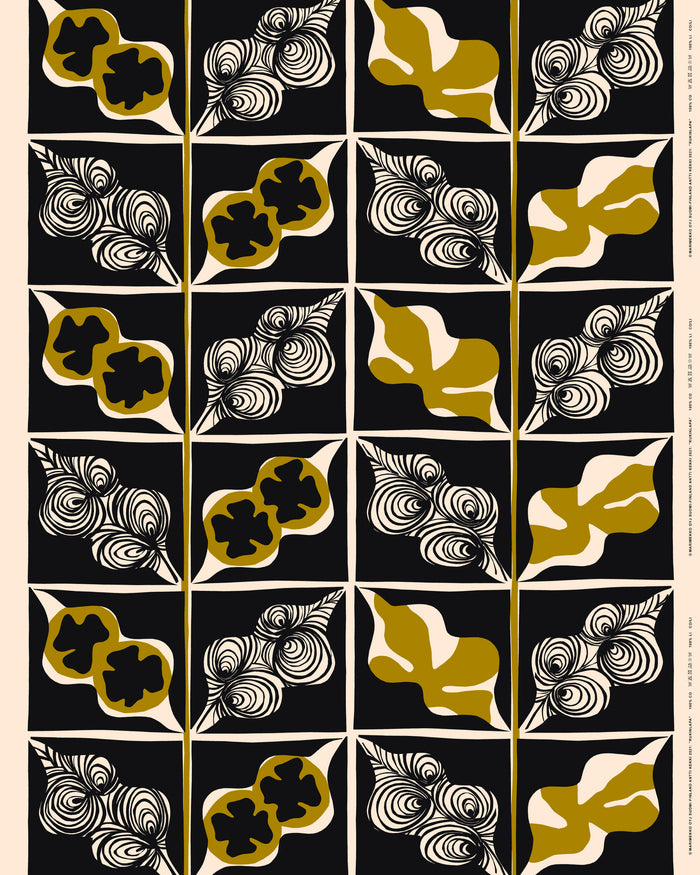 Marimekko Rukinlapa Fabric by the Yard