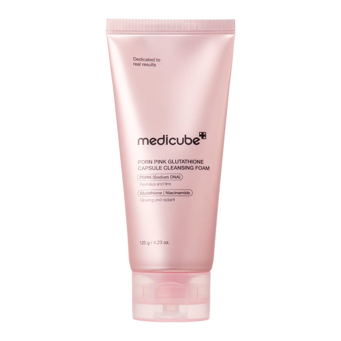 [medicube] PDRN Pink Glutathione Capsule Cleansing Foam