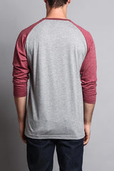 Grey/Burgundy