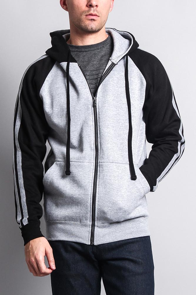 Heather Grey/Black / Small
