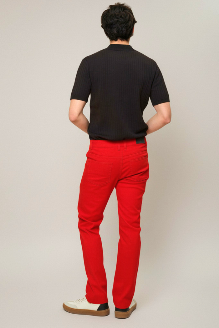 Men's Slim Fit Colored Jeans Victorious