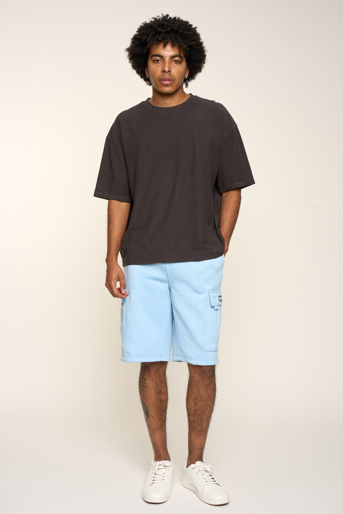 Men's Solid Fleece Heavyweight Cargo Shorts G-Style USA
