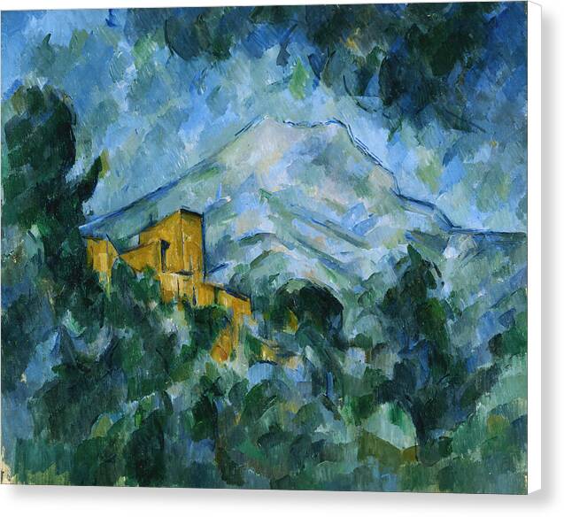 Mont Sainte-Victoire and Chateau Noir - Canvas Print
