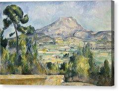 Montagne Saint-Victoire - Canvas Print