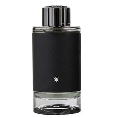 Montblanc Explorer Eau de Parfum homme 100ml flacon cuir grainé noir bouchon anthracite — Delvale
