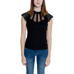 Image 4 : Vue d'ensemble blouse col montant blanche Morgan De Toi pour femme — delvale