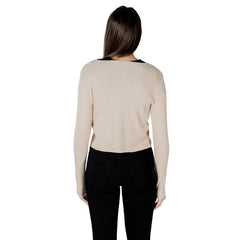 Image 2 : Cardigan doré Morgan De Toi pour femme avec fermeture boutonnée élégante — delvale