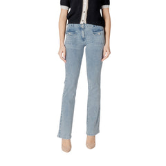 Image 1 : Jeans femme Morgan De Toi bleu monochrome vue de face — delvale