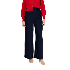 Image 2 : Vue détaillée pantalon femme bleu Morgan De Toi poches frontales — delvale