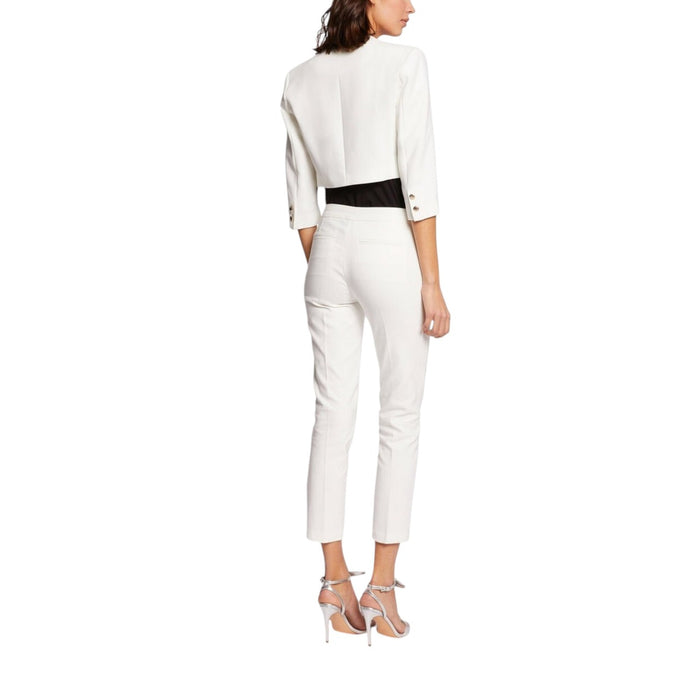 Image 3 : Veste femme blanche Morgan De Toi portée style élégant — delvale