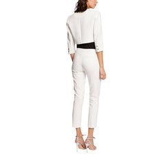 Image 3 : Veste femme blanche Morgan De Toi portée style élégant — delvale