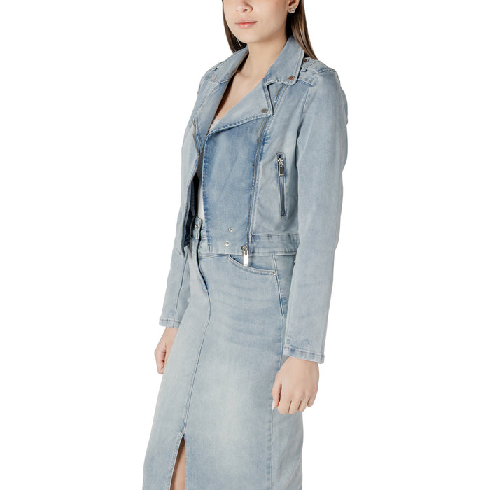 Image 3 : Vue d'ensemble veste femme Morgan De Toi bleu azur design élégant — delvale
