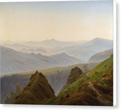 Morning in the Mountains - Canvas Print