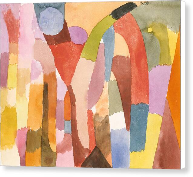 Movement of Vaulted Chambers - Canvas Print