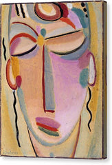 Mystical Head, Meditation - Canvas Print