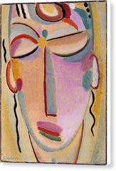 Mystical Head, Meditation - Canvas Print