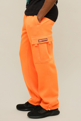 Neon Fleece Heavyweight Cargo Sweat Pants G-Style USA