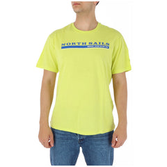 Image 4 : T-shirt North Sails homme gris chiné, coupe droite et encolure ronde, style casual nautique — Delvale